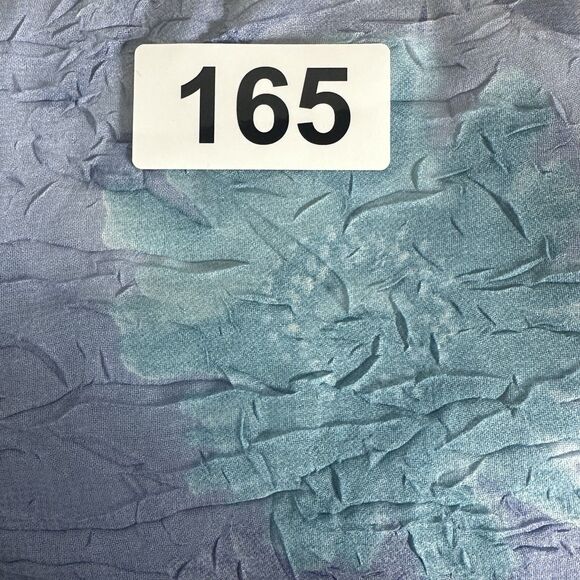 VTG Y2K Funky People Babydoll Mini Dress Size M Blue Phoebe Buffay 90s Clueless - Picture 14 of 14